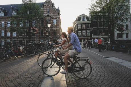 Fahrradkultur in den Niederlanden